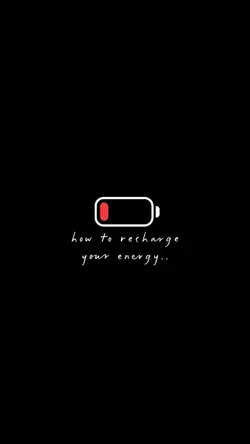 Recharge your energy