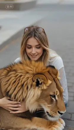 Lion Embrace 