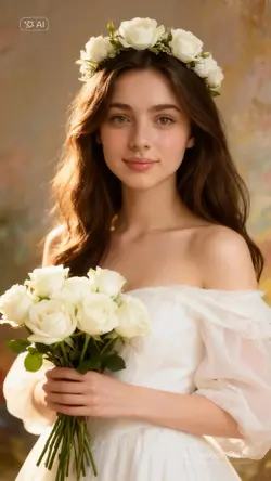 photoshoot with rose