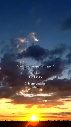 I rebuilt