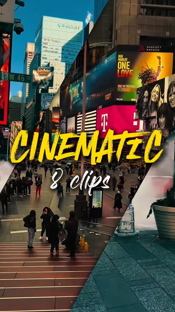 8 clips cinématiques 