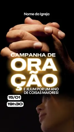 CAMPANHA DE ORAÇÃO 
