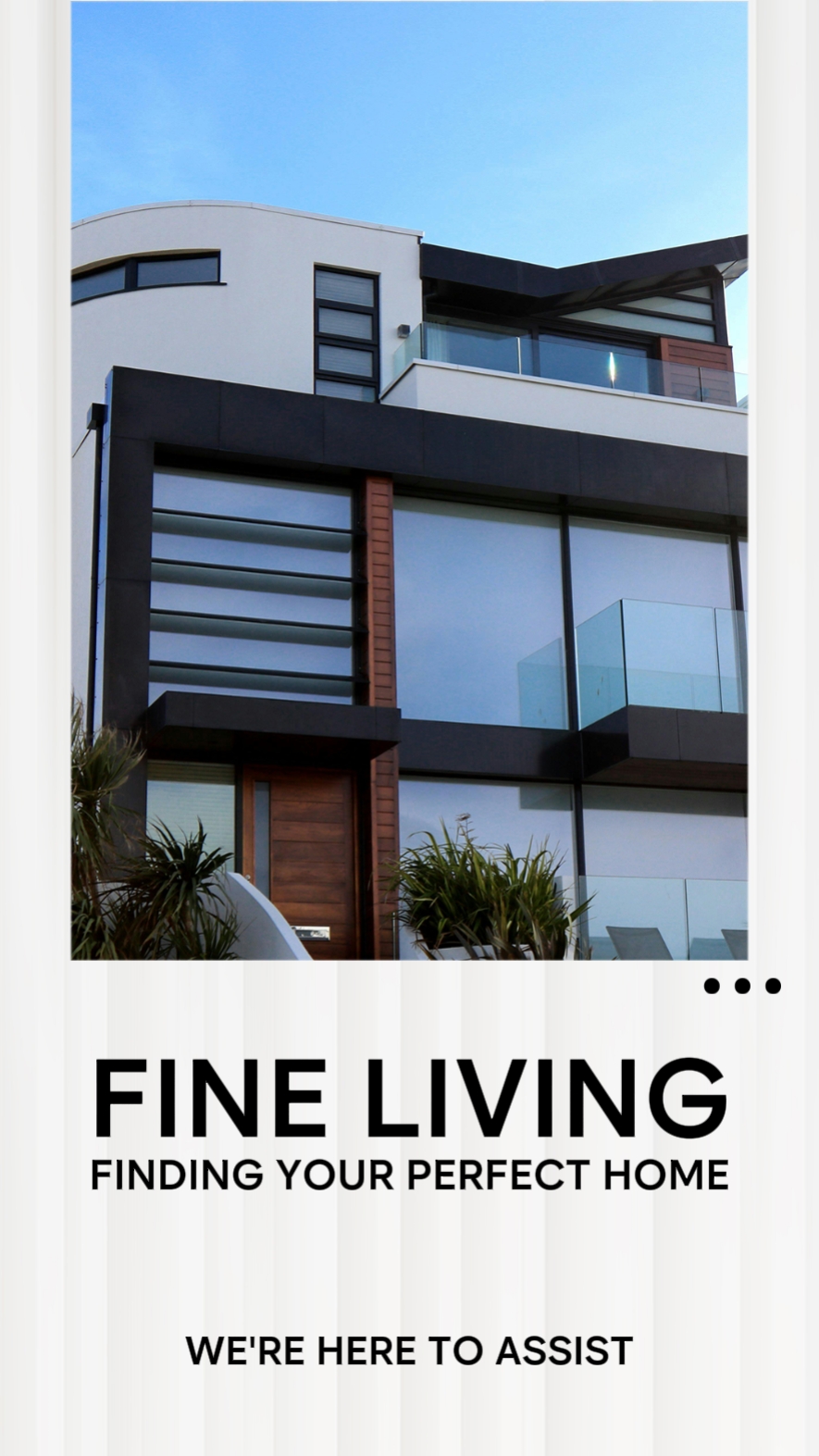 Real Estate Industry Minimalist Style Business Templates