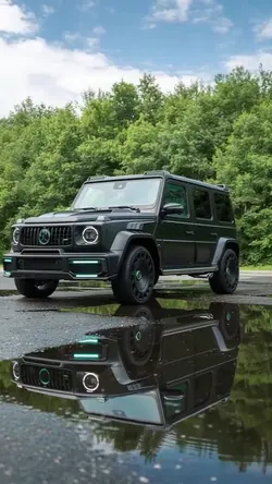 Matte Black G‑Wagon: Aggressive Luxe Reel