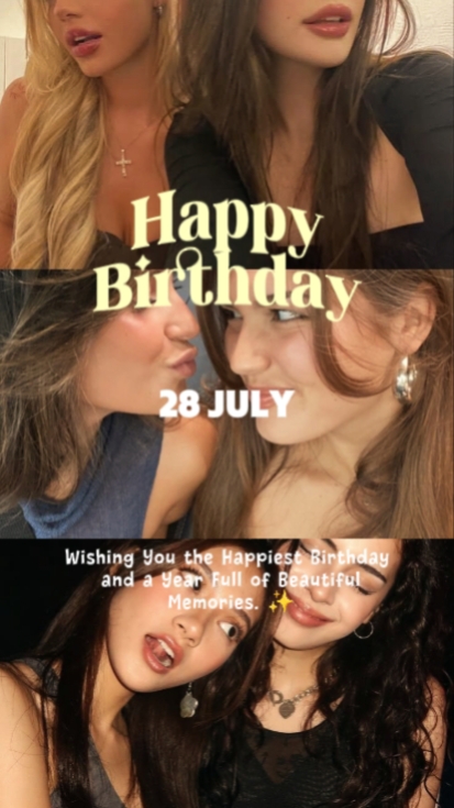 Aniversário 28 de julho 