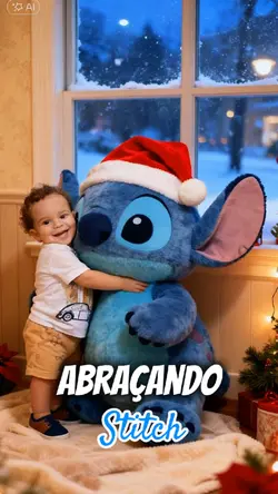 Abraço urso Stitch 