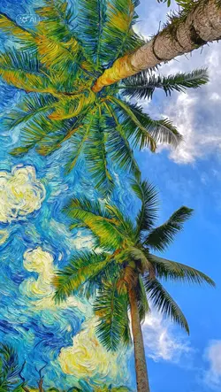 ภาพวาดสไตล์แวนโก๊ะ