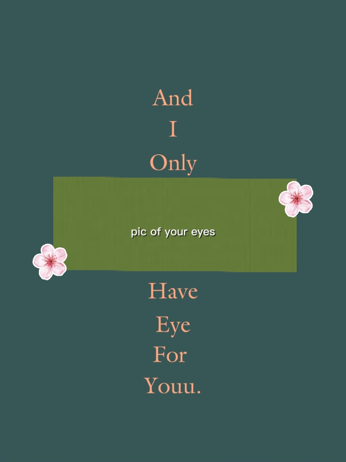 pic of your eyes 