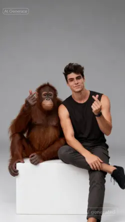 Monkey Photoshoot