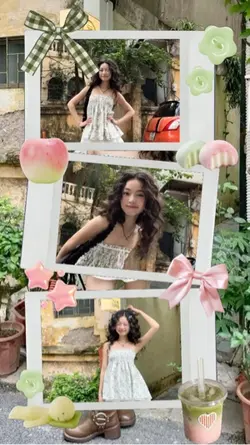 Pink&green aesthetic