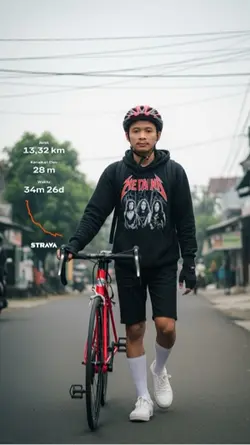 Strava jarak tempuh