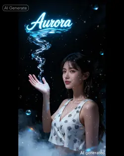Aurora Neon Name 