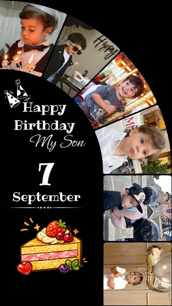 B'day Son 7 Sept