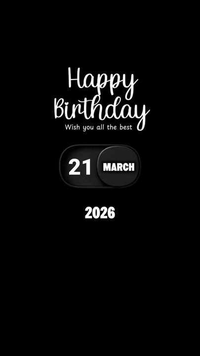 HBD 21 MARS 2026