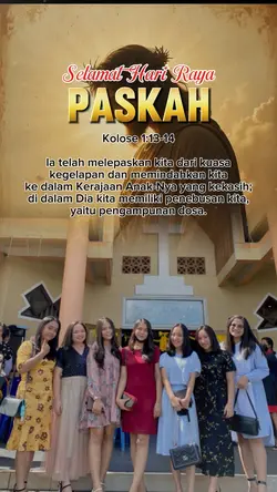 Selamat hari paskah