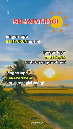 status selamat pagi 