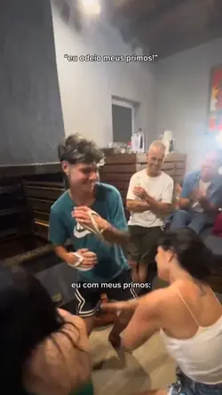 Eu com meus primos: