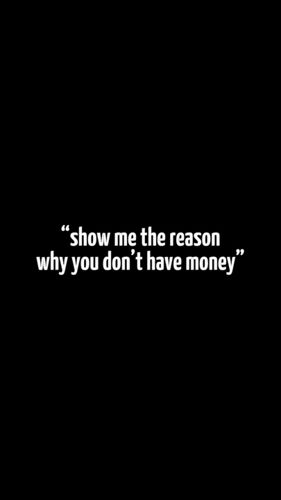 don’t have money 
