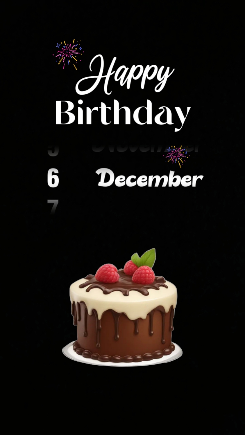hbd pour moi 6 décembre