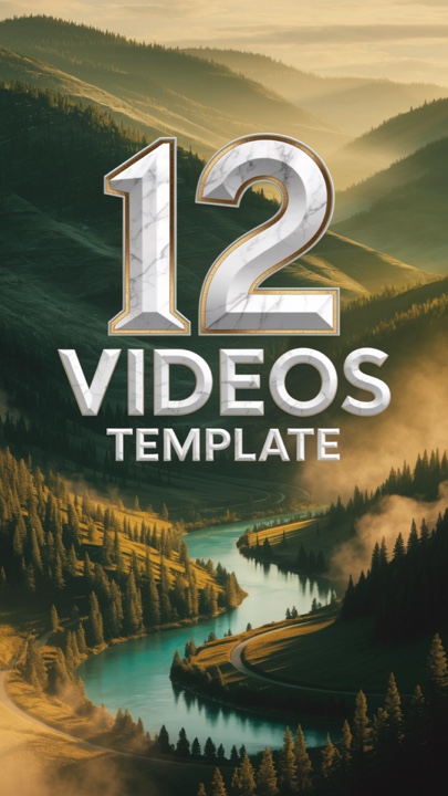 12 videos template