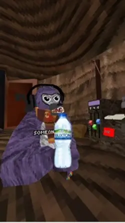 drink the water >:[