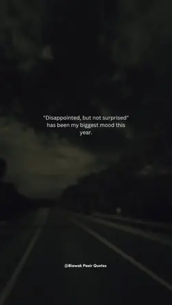 Disappointed 