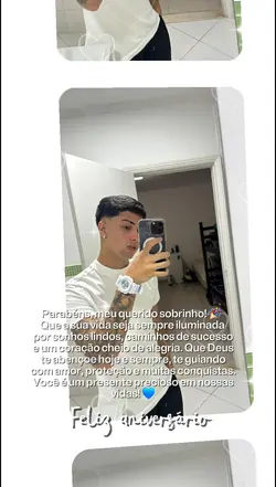 parabéns sobrinho 