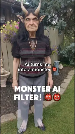 Monster ai filter 👹