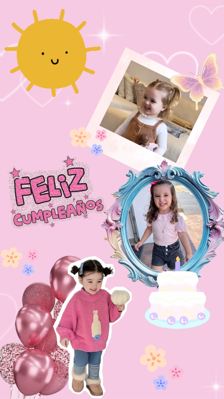 Feliz cumple menina