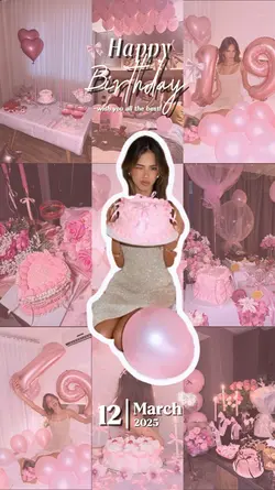 Birthday Pink Theme