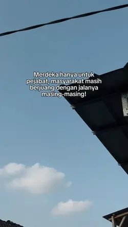 Merdeka hanya untuk