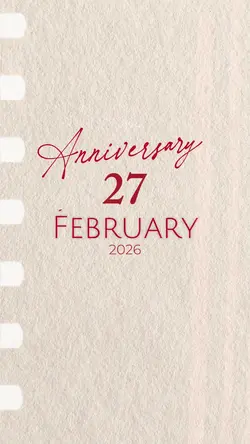 Anniv 27 February 