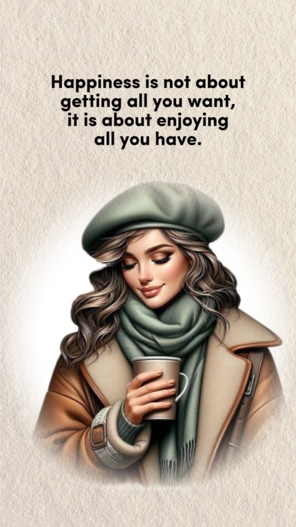 HAPPINESS IS NOT