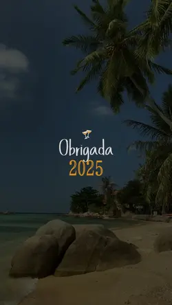 obrigada 2025🩷