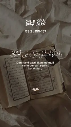 Al Baqarah : 155-157