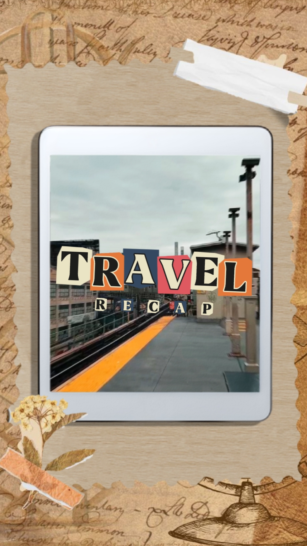 RÉCAPITULATIF DE VOYAGE