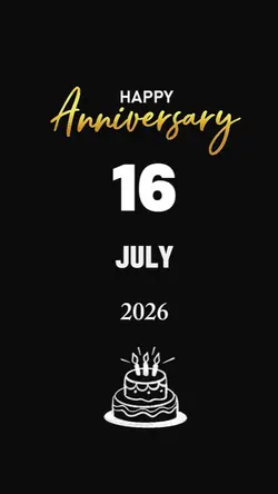 ANNIVERSARY 16 JULY