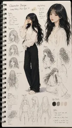 AI sketch book