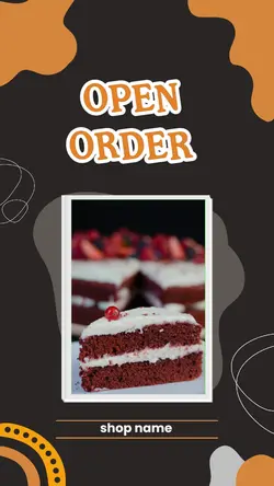 Open order cake