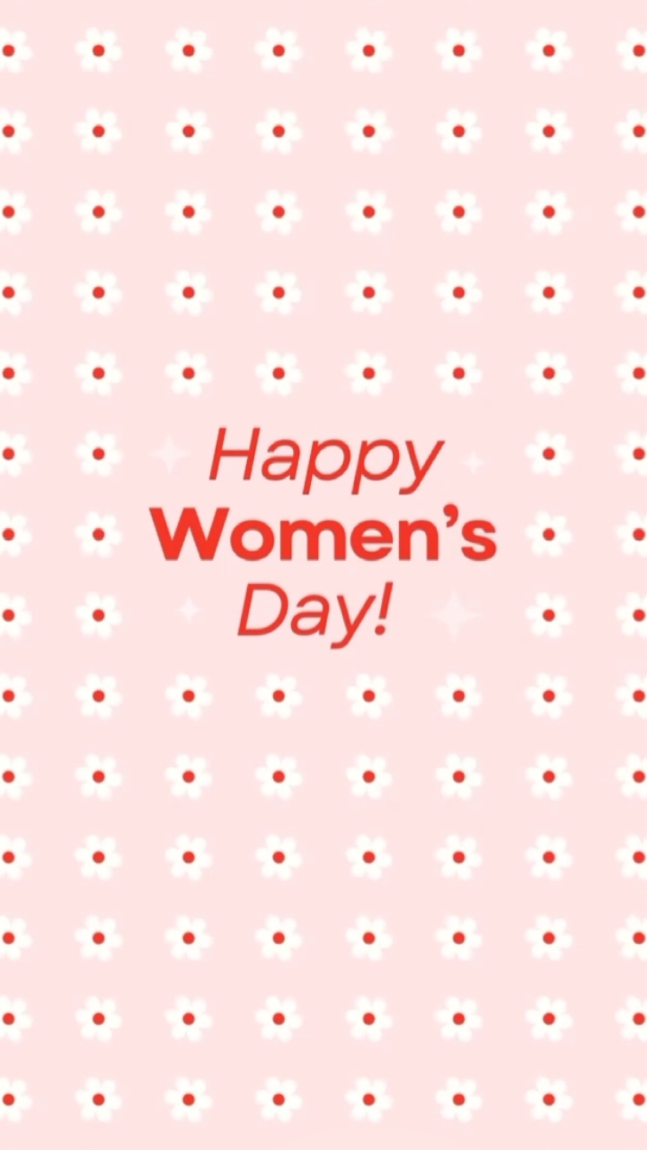 Feliz día de la mujer