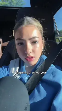 beginning of school