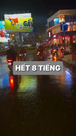 Hết 8 tiếng