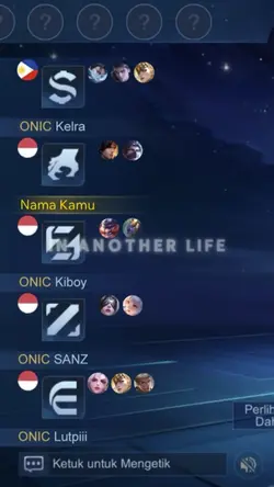 ONIC in another life