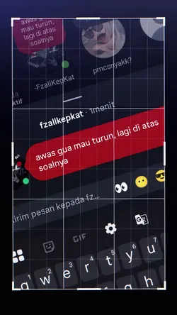 AWAS GUA MAU TURUN 