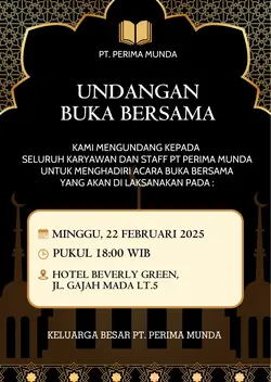 UNDANGAN BUKA PUASA