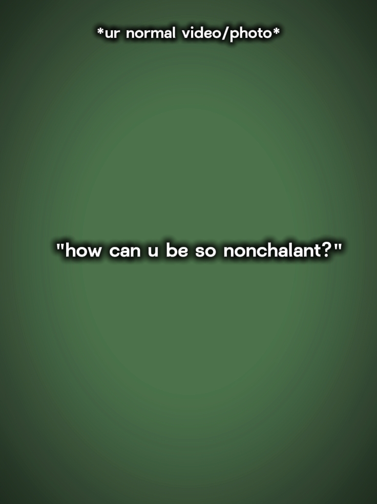 si nonchalant 