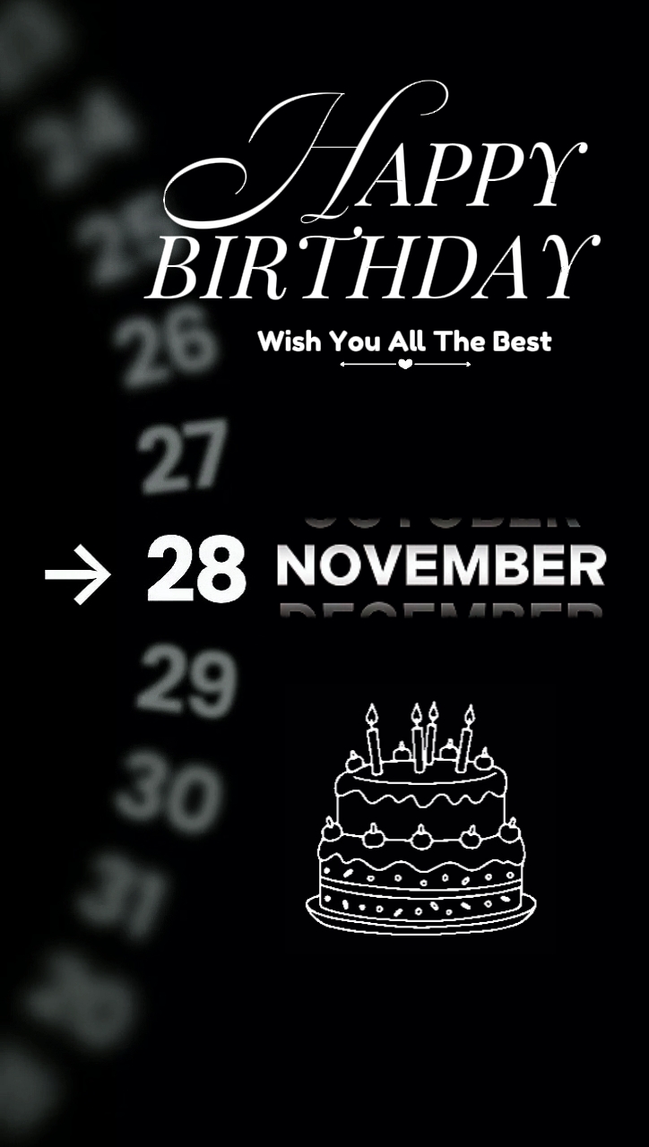 HBD 28 DE NOVEMBRO
