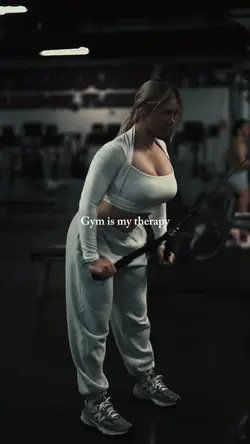 Gym is my therapy 