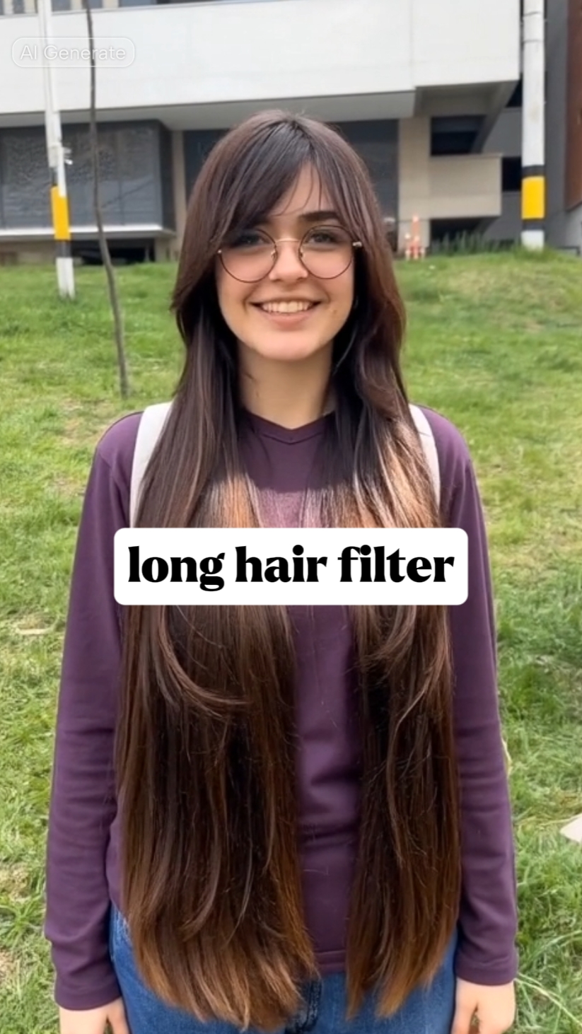 Filtre cheveux longs