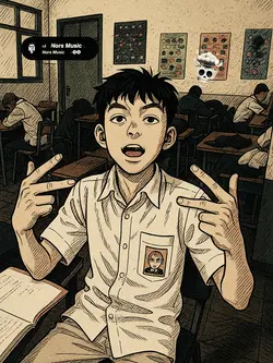 manga crows school